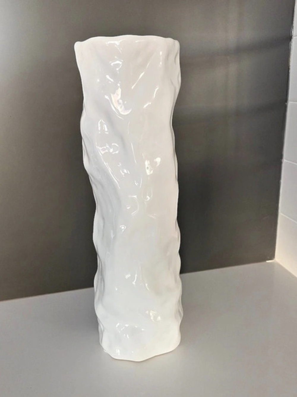 Urban Barn JAYDA Vase Short Textured Vase